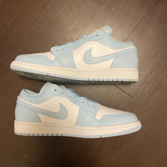 Nike Shoes Nike Womens Air Jordan Low Ice Blue Poshmark